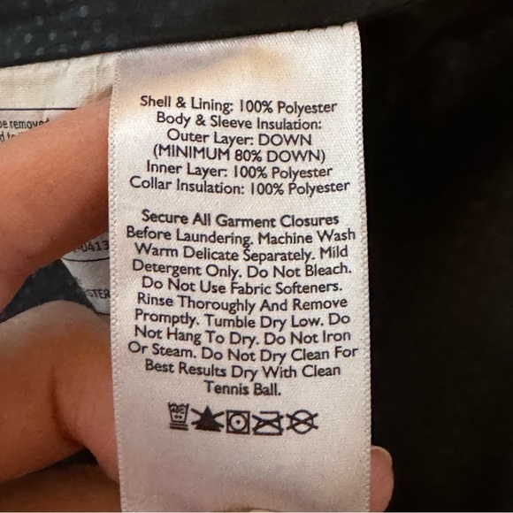 Eddie Bauer Down Winter Puffer Coat Women’s Size Small - Picture 13 of 13